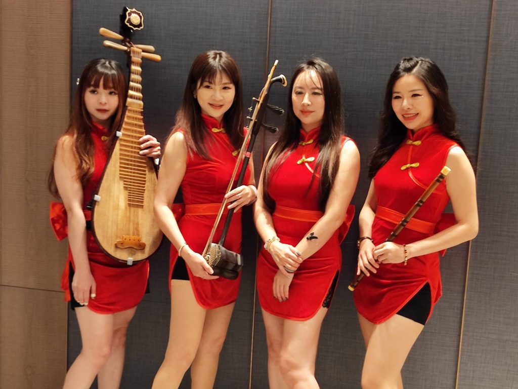 女子國樂團,美女國樂團